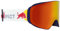 Red Bull Spect Eyewear Herren JAM-06 Ski Goggle, Blue/Brown with red Mirror, M