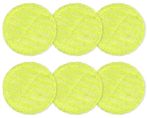 BDHI 6 Pcs 16cm/6.3inch Floating Mop Pads Microfibre Pads for Battery Mop Floating Mop Absorbent Mop Pads(Y242-6)