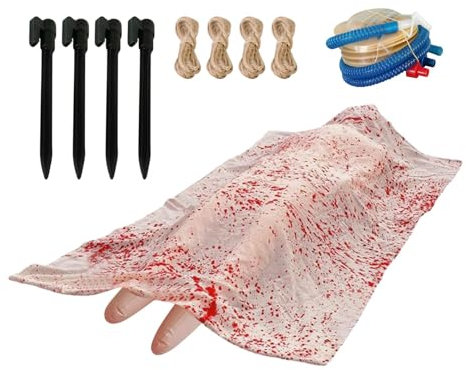 Halloween-Leichen-Requisiten – Leichen-Requisiten | Halloween-Dekoration, Leichen-Requisiten – Requisiten für draußen im Garten, für Halloween-Spukhaus-Party-Dekoration – Gruselige Halloween-Dekoratio