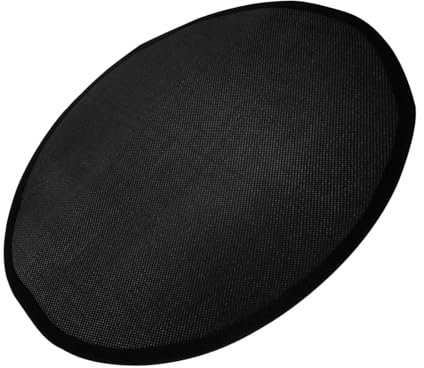 Vdaxvme Tapis rond en silicone en fibre de verre anti-adhésif Tapis de cuisson rond en fibre de verre de silicone Convient pour le gril