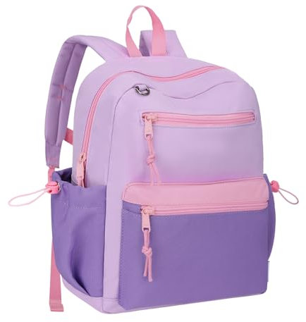 Chase Chic Rucksack Kinder,Kinderrucksack Jungen Mädchen für 2-5 Jahre,Wanderrucksack Schulrucksack mit Brustgurt für Kindergarten/Vorschule/Schule(Lila)