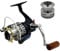 Paladin Castalia Spinnrolle - Angelrolle 9+1 BB Sharkfin Freilaufrolle JX 4000 Frontbremse inkl. Zwei Alu-Spulen