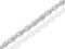 Designer Inspirations Boutique 18 Inch Sterling Silver 2 mm Wide Rope Chain Necklace for Women Men Unisex - Silver Chain - Weight: 3.9 Grams. SKW40