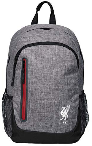 FOCO Offizielles Lizenzprodukt Liverpool FC Heather Grey Laptop-Rucksack