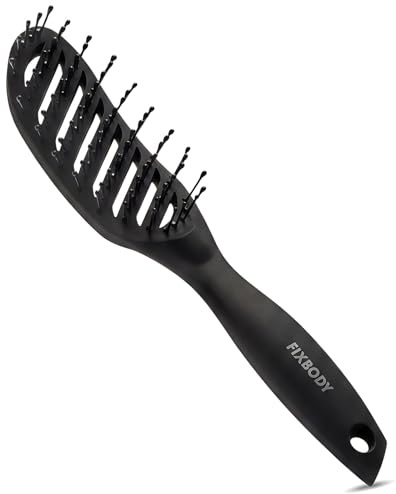 Curved Vent Detangling Hair Brush for Blow Drying,Styling,Solon&Smoothing