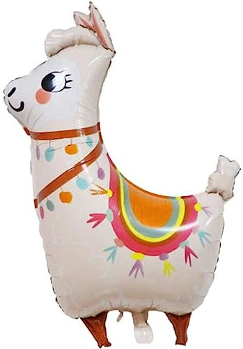 DIWULI XXL Lama Ballon - Geburtstag Kinder Partydeko
