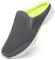 CELANDA Zoccoli e Sabot Donna Uomo Ciabatte Leggero Traspiranti Pantofole da Casa Comode Antiscivolo Scarpe da Giardino Spiaggia all'aperto,Grigio Verde,40 EU