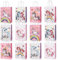 AUXSOUL 12 Stück Papiertüten Kinder Geschenktüten Einhorn Papiertüten Kindergeburtstag Tüten Candy Bag für Kinder Geburtstagsparty Wiederverwendbare Mitbringsel Partytüten