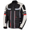 ARISTA Chaqueta Moto, Cordura, Impermeable, 4 estaciones, Protecciones EVO 1 y 2 CEE, Reflectantes, Forro Interior, Modelo BLACK AVENTURA (L)