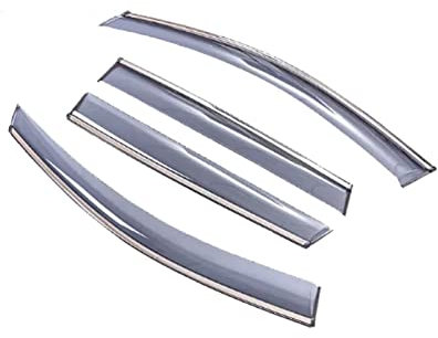 DZSMACHENGSM Windabweiser Für Mercedes Für Benz C-Klasse W204 200 C200 Limousine 2008~2014 Fenstervisier Markisen Sonnenschutz Regenabweiser Schutzabdeckung