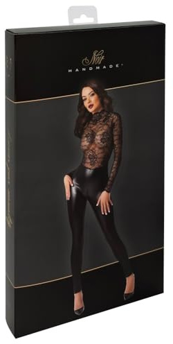 Noir Overall, Schwarz, L