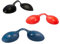 STEXFIT Lunettes Solarium, Protection UV avancée, Design ergonomique et confortable, Matériaux résistants et sûrs, Facile à transporter - Lot de 3 couleurs (Noir, Bleu, Rouge)