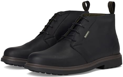 Barbour Men's Meays Chukka Boots Fashion, Black, 10