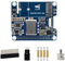 PCIe to M.2 NVMe SSD and PoE Hat+ (C) for Raspberry Pi 5, Supports 2230/2242 SSD, Gen3 Speed, USB Boot, Power Over Ethernet IEEE 802.3af/at, Plug and Play NVMe Expansion Board