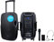 KAM RZ12AAP V3 800W 12 Portable Bluetooth® PA Speaker – Complete PA System with Dual Wireless Microphones, USB/SD Media Player, and Rechargeable Battery