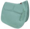 ECP Equine Comfort Products Konturierte Korrektur Dressur-Schabracke mit verstellbaren Memory Foam Shims, gestepptes Polycotton-Design, Druckentlastung für Pferde mit Swayback oder Muskelverlust