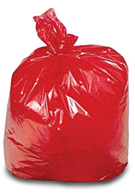 The Chemical Hut® Colour-Coded Heavy Duty Trash Bags - Red x10