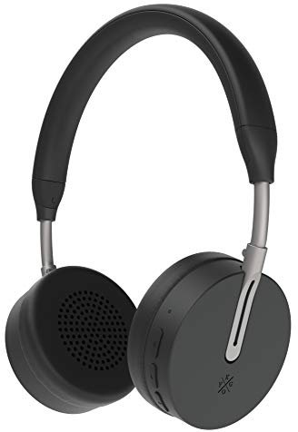 Kygo A6/500 Wireless On-Ear Kopfhörer (Bluetooth Kopfhörer mit Mikrofon und NFC-Funktion für iPhone iOS und Android, 18 Stunden Akkulaufzeit) Schwarz
