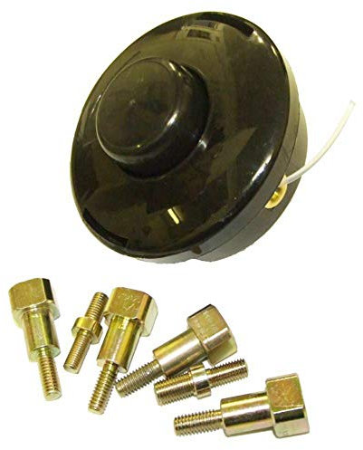 Tornillos de cabeza y adaptador universales de 2 líneas, desbrozadora y cortador de escobillas
