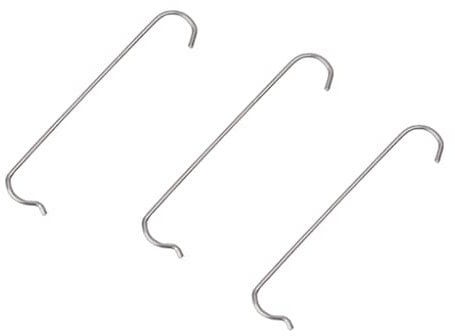 SM SunniMix 3pcs Bike Chain Hook Stainless Steel Repair Tool