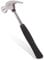 4oz Claw Hammer Mini Hammer Rubber Handle Nail Remover Woodworking Craft for Kids and Students 160mm