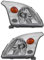 Halogen Scheinwerfer Set links & rechts Hauptscheinwerfer Frontscheinwerfer H4 für Model Land Cruiser Prado_J12_ LJ12_ KZJ12_ TRJ12_ KDJ12_ GRJ12_