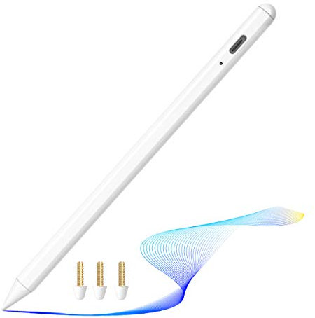 Stylus Pen for Apple iPad Pencil - Pen for iPad 10th 9th 8th 7th 6th Gen Palm Rejection for Apple Pencil 2nd Generation Compatible 2018-2022 iPad Mini 6th 5th Air 5th 4th 3rd iPad Pro 11-12.9 Inch