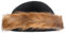 Dress Up America Mini Shtreimel - Sombrero de Piel Judío - Ideal para Halloween, Purim y Todo el Año - Tocado Judío Tradicional para Adultos - Marrón Claro
