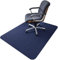 Bürostuhlmatte, verbesserte Version, harte Bodenmatte für Büro, Bürostuhl mit kurzem Flor für Hartholz, Mehrzweck-Schutzmatte für Zuhause (Blau 90 x 140 cm)