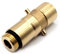 LPG GPL Adaptateur de gaz à baïonnette M22 avec Extension de Point de Remplissage convertit l'ACME en baïonnette