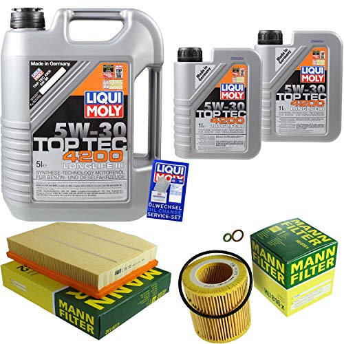 7L LM Motoröl Top Tec 4200+Mann Filter BMW Z4 E85 Coupe E86 E83