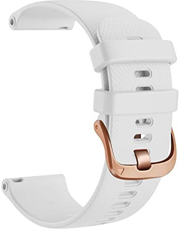 COEPMG 18 mm Ersatzarmband aus Silikon für Garmin Vivoactive 4S Armbanduhr Vivomove 3S Venu2S Armband Gürtel, 18mm Vivoactive 4S
