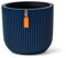 Capi Europe - Blumentopf Kugel Groove Colours - 17x15 - Dunkelblau - Öffnung Ø15 - Blumentopf für drinnen - BGVDB133