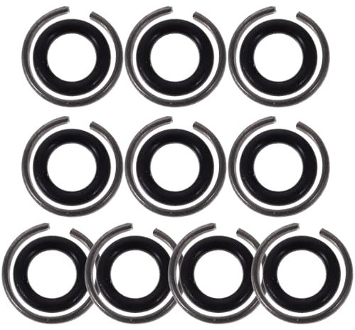 Impact Wrench Retaining Ring Wrench Ring Replacement Clip, Impact Wrench Retainer s, with O- Fits Replacement 10 Sets Electric