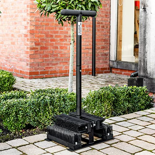 FORZA Boot Scrubber | Heavy-Duty Outdoor Shoe Scraper Brush – Size & Style Options (1ft, Freestanding Boot Scraper, Without Replacement Brushes)