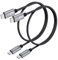 BENFEI Nuovo silicone Cavo USB C Ricarica Rapida (30CM 2Confezioni 10Gbps 60W), Cavo Tipo C Caricabatterie Cellulare für iPhone 15 Plus/Pro Max MacBook Pro iPad Pro Air 4 Samsung Galaxy S23+ S22 Ultra