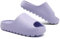 Uonesone Ciabatte donna uomo estive da Spiaggia Pantofole,Ultra Morbido Doccia Bagno Antiscivolo Asciugatura Rapida Punta Aperta Super Morbida Comoda Suola Spessa Sandali Scarpe(Viola,40/41 EU)