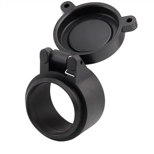 Lentille de Lunette de visée, 1 Couvercle d'objectif Transparent for Lunette de visée 30-69 mm, Capuchon de Protection à Ressort Rapide Rabattable for Calibre de Pistolet Airsoft(67mm)