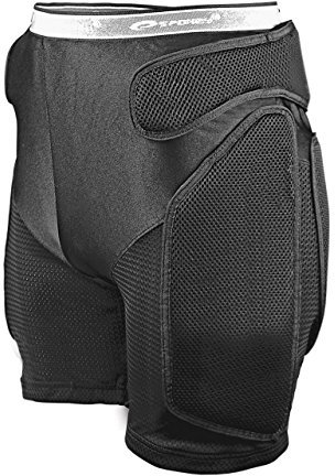 Spokey Unisex Protektorenhose Skihose Snowboardhose SNOW, Größe S, Schwarz