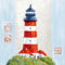 Ambiente Servietten 33x33 Coast Lighthouse- Leuchtturm
