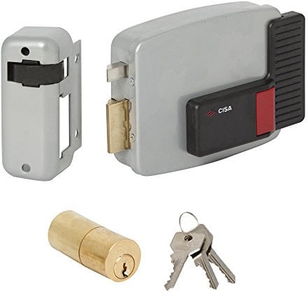 Cisa 11520 – 40 Elektrisches Schloss für Tore 11611, Eingang links, 60 mm