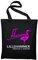 STYLETEX23 Flamingo Bar Lillehammer Lilyhammer Jutebeutel Baumwolltasche, schwarz