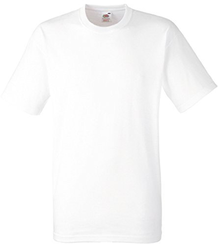 Fruit of the Loom: Heavy Cotton T 61-212-0, Größe:3XL;Farbe:White