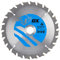 OX Wood Cutting Thin Kerf Circular Saw Blade 160/20mm, 24 Teeth ATB
