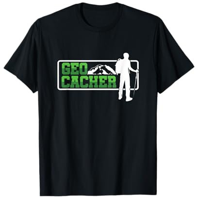 Geocacher Schnitzeljagd Schatzsuche Geocaching Geocache T-Shirt