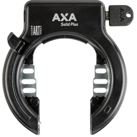 AXA Solid Plus NAZ (Werkstatt) Rahmenschlösser, Schwarz, 71 mm