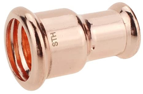 M-Press 22X15MM Reduced Coupling Water Press Fitting Pack of 10 (M-Profile)