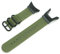 Demupai Armband Kompatibel mit Suunto Spartan Trainer Wrist, 22mm Breite Nylon atmungsaktiv Ersatzarmband, Sport Uhrenarmband für Spartan Trainer Wrist HR (Armeegrün)