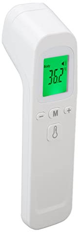 Stirnthermometer, berührungsloses Infrarot Thermometer mit Fieberalarm, 3 farbiges LCD Funktions Digital Thermometer, 2s Genauigkeitsmessthermometer für Erwachsene, Kinder, Babys, ganze Familie