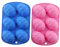 SEWOART 2 Pezzi Stampo Silicone Uova Pasquali Decorative Teglie Torta Cioccolato Forma Dolci Pasqua Facile Sformare